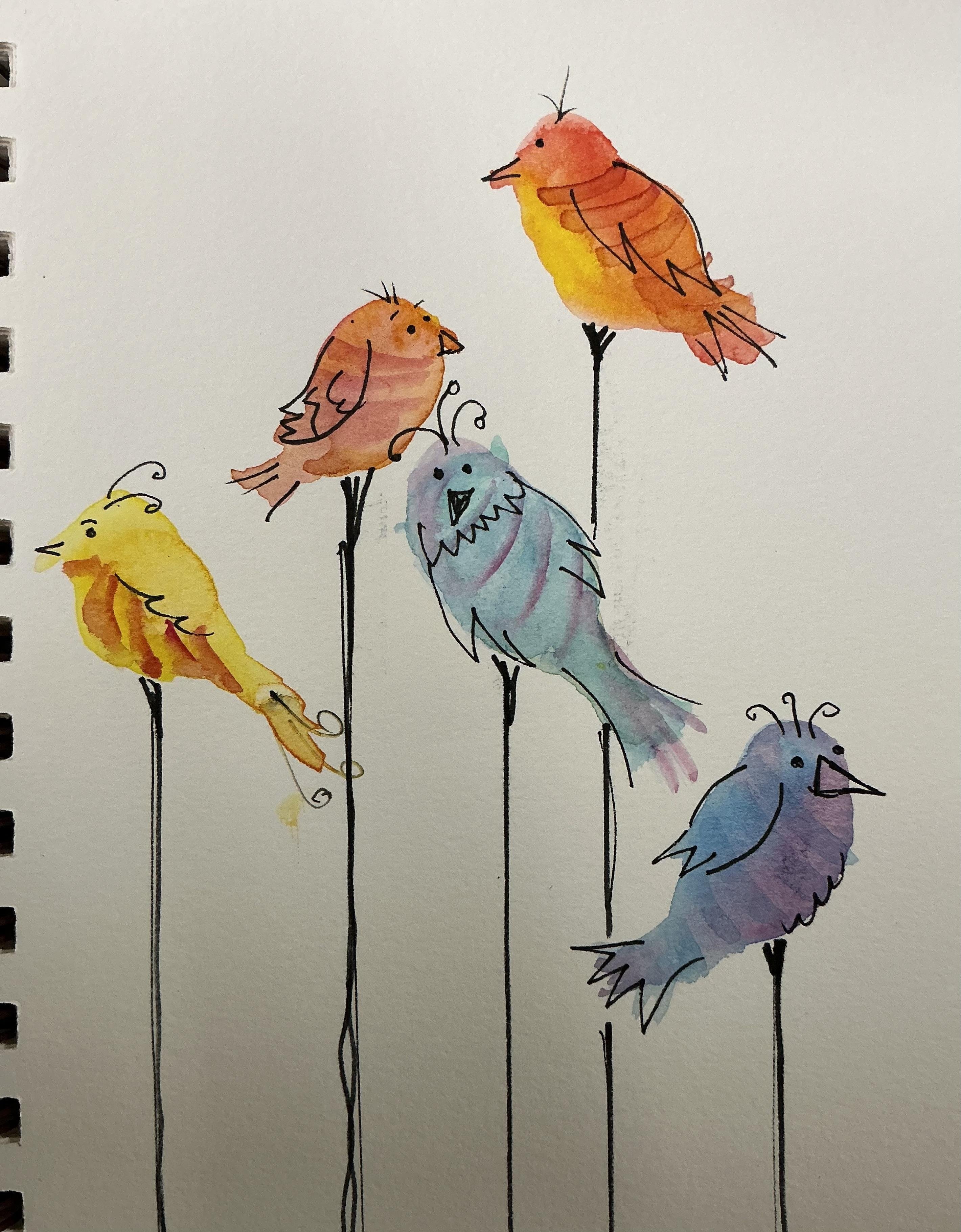 Quirky Birds - student project