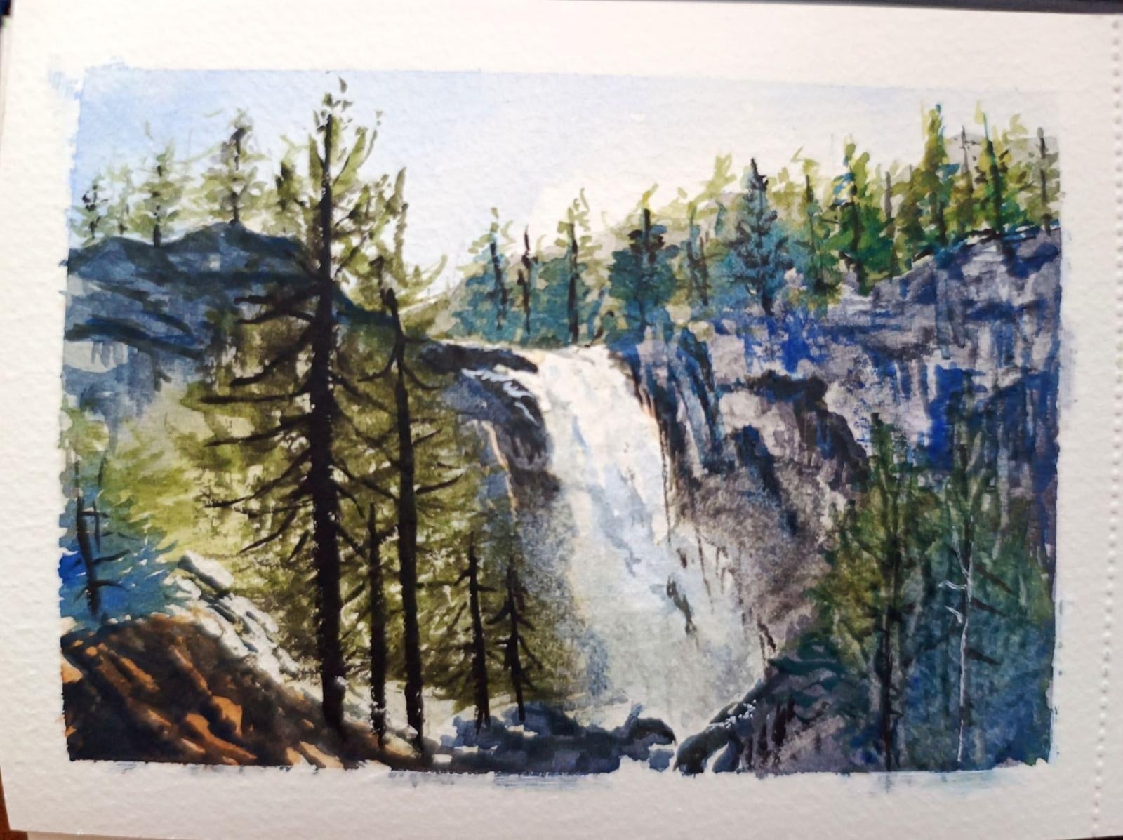Waterfall - student project