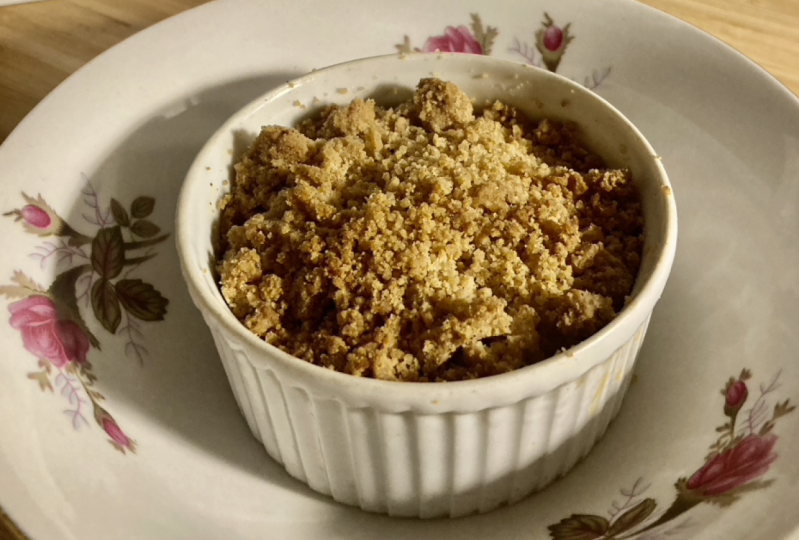 Air Fryer Apple Crumble & Cookies