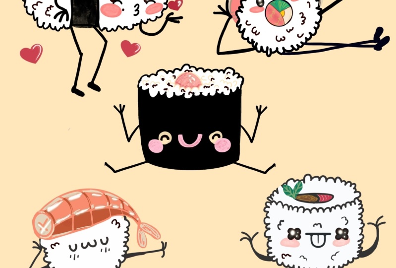 Sushi Elves at Play
