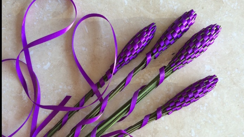 Weave a Magical Lavender Wand sample project