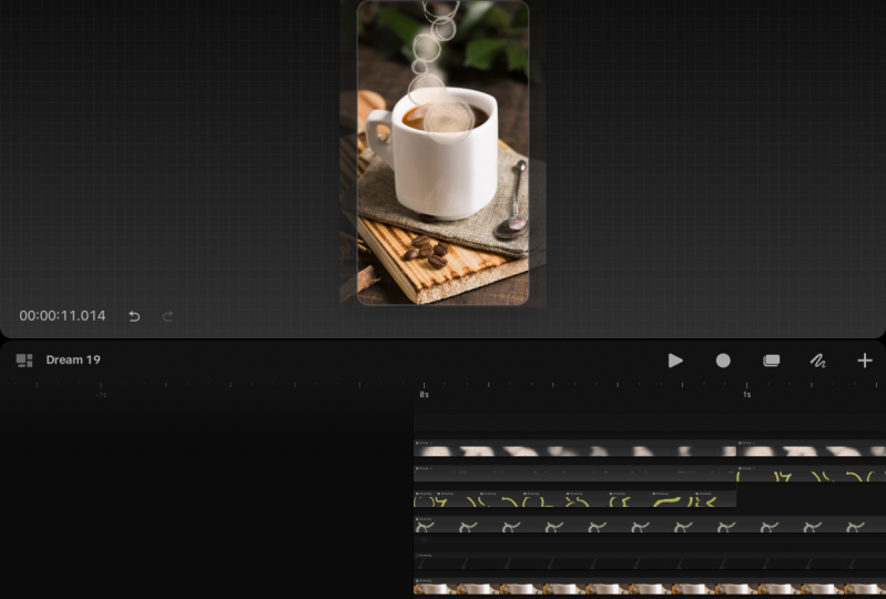 Steamed Coffee Animation