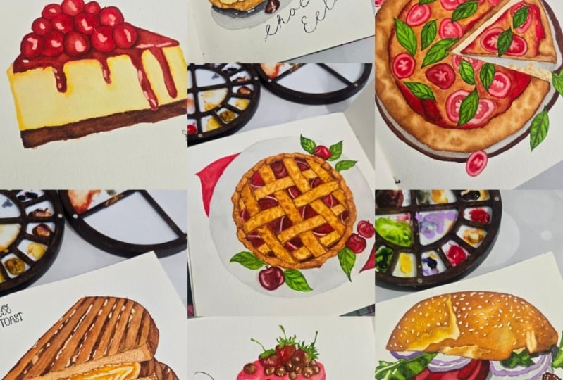 Food illustrations