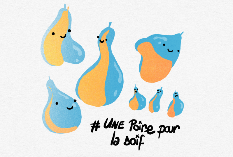 A pear for thirst