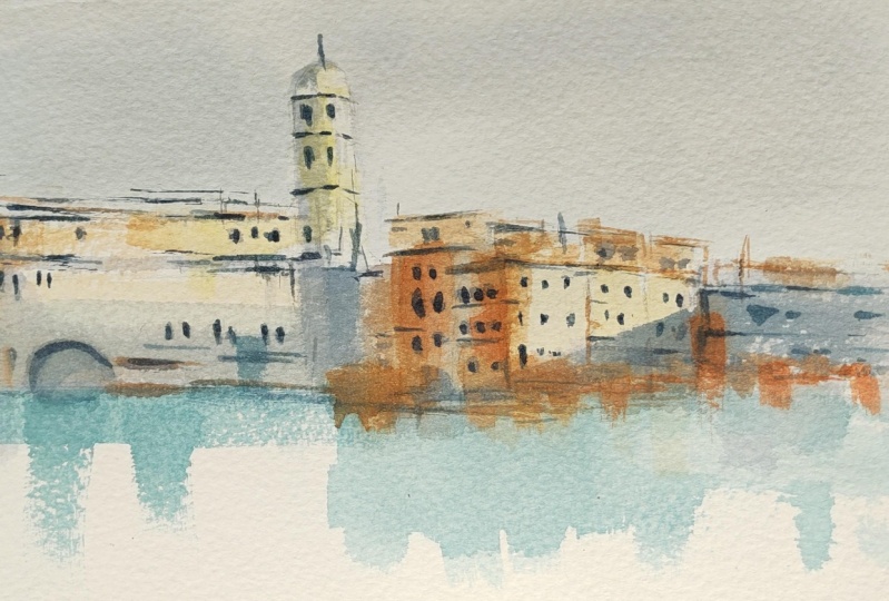 Cinque Terre - a watercolour class with Nadine Dudek