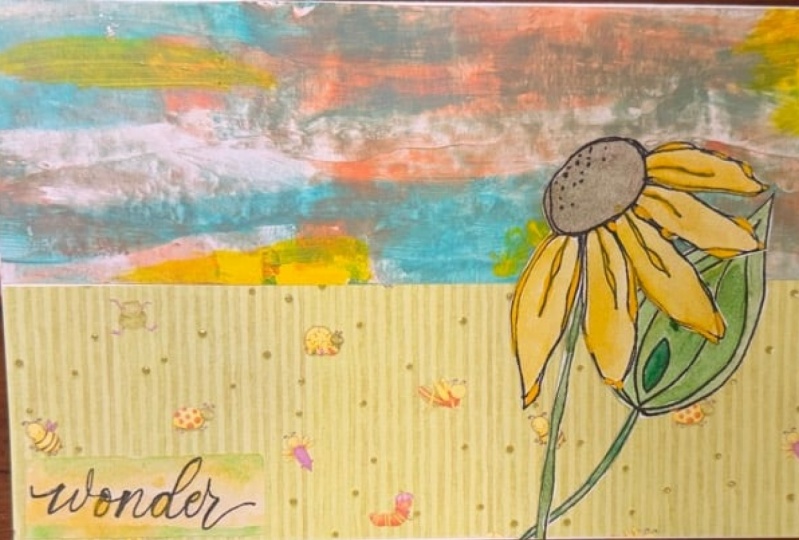 Collage Card & Time-Saving to Find Perfect Background