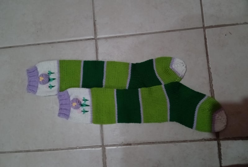 Lavender dream socks