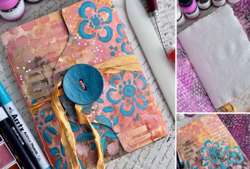Bound in Creativity: A Mixed Media Journal Project