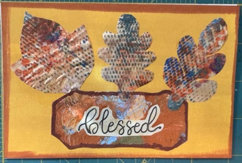 Easy Mixed Media Card