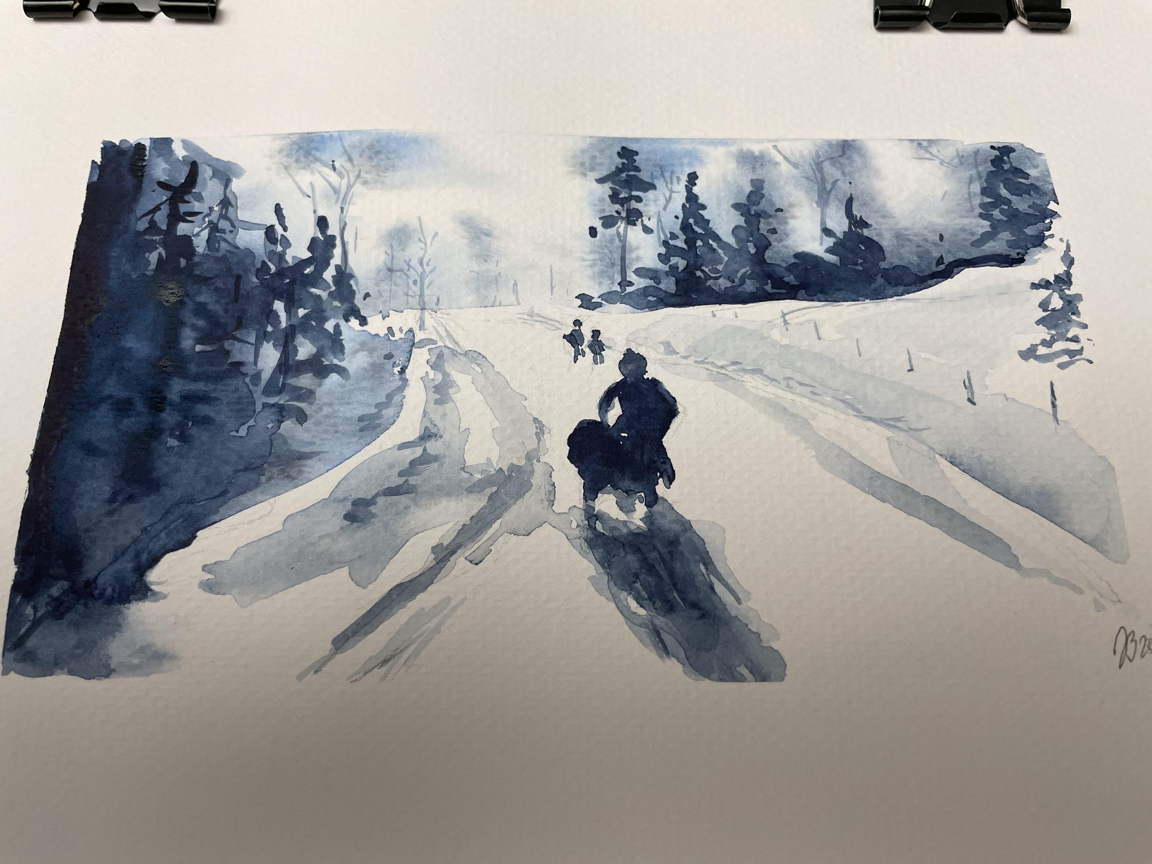 Winterspaziergang - student project