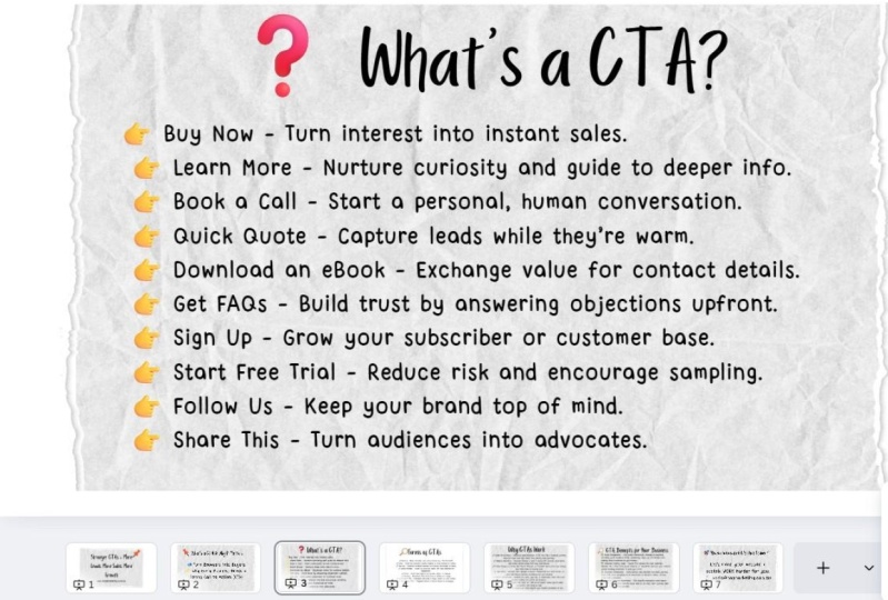 CTAs for Business Growth