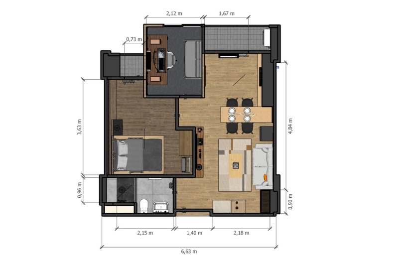 Metro Park Residence Apartment