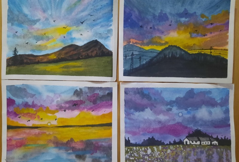 Dreamy Pastel Landscapes