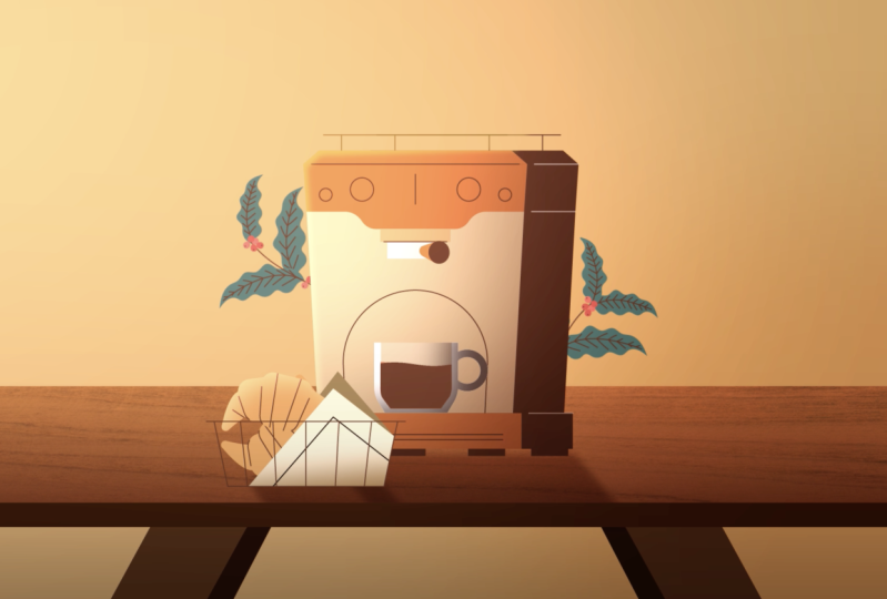 Coffee Machine Animation