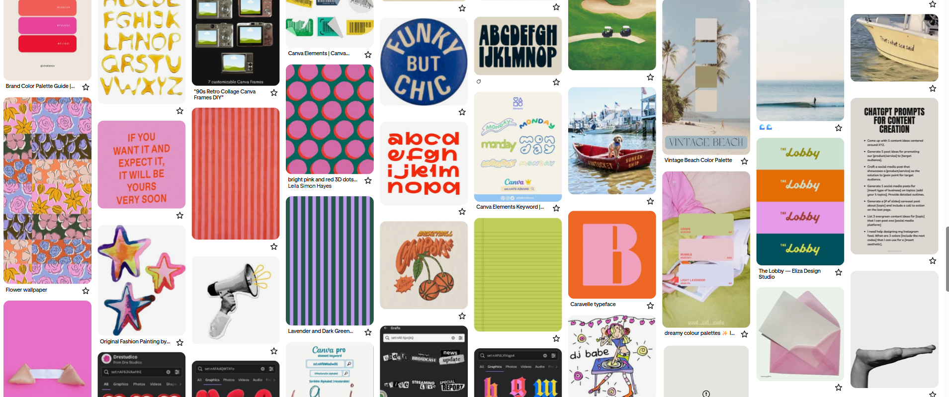 Mood Board - student project