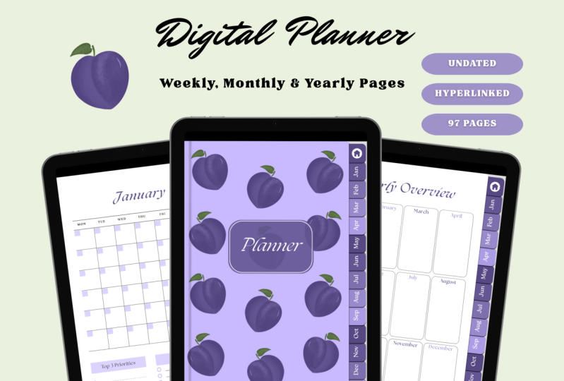 Digital Planner Etsy