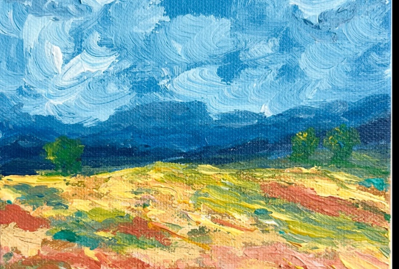 Fun Colorful Landscape