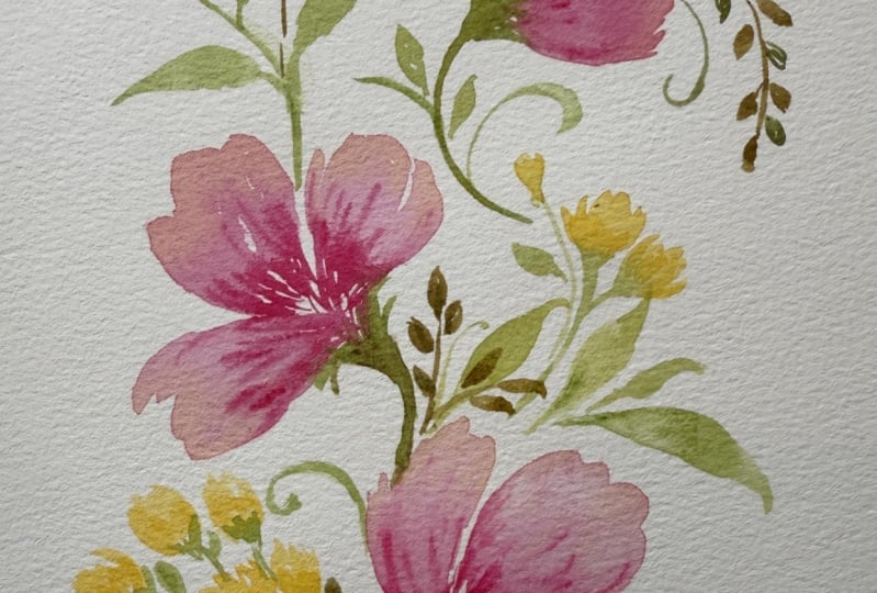 Vibrant Loose Florals