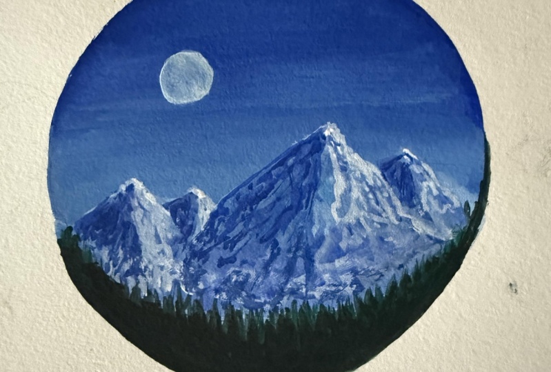 Mountains Night