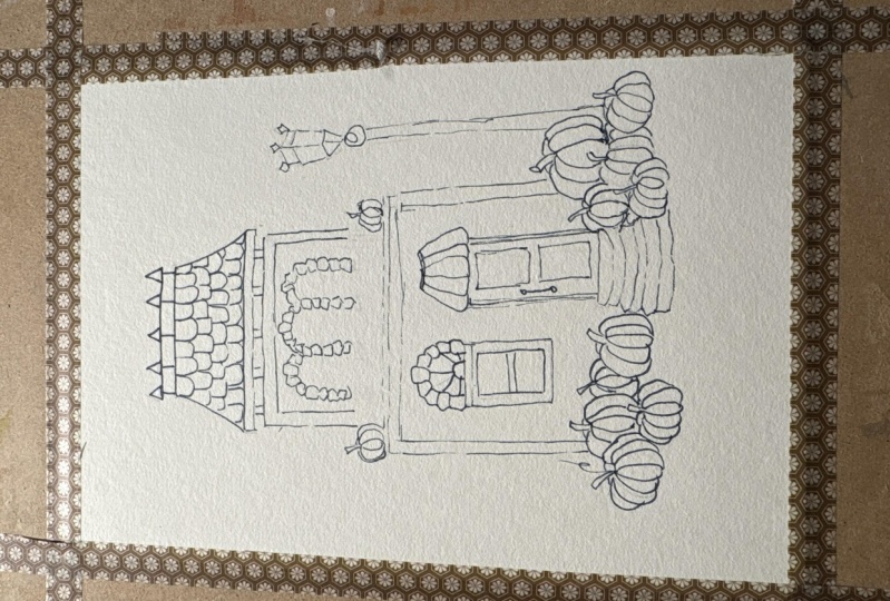 A Tiny Pumpkin House