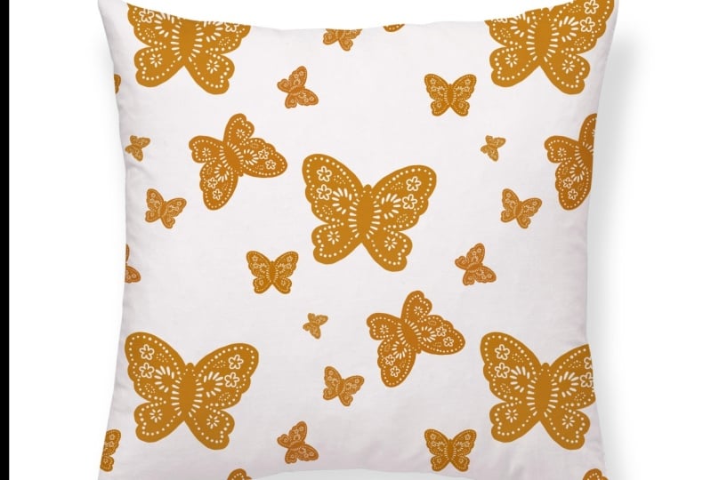 Butterfly pillow