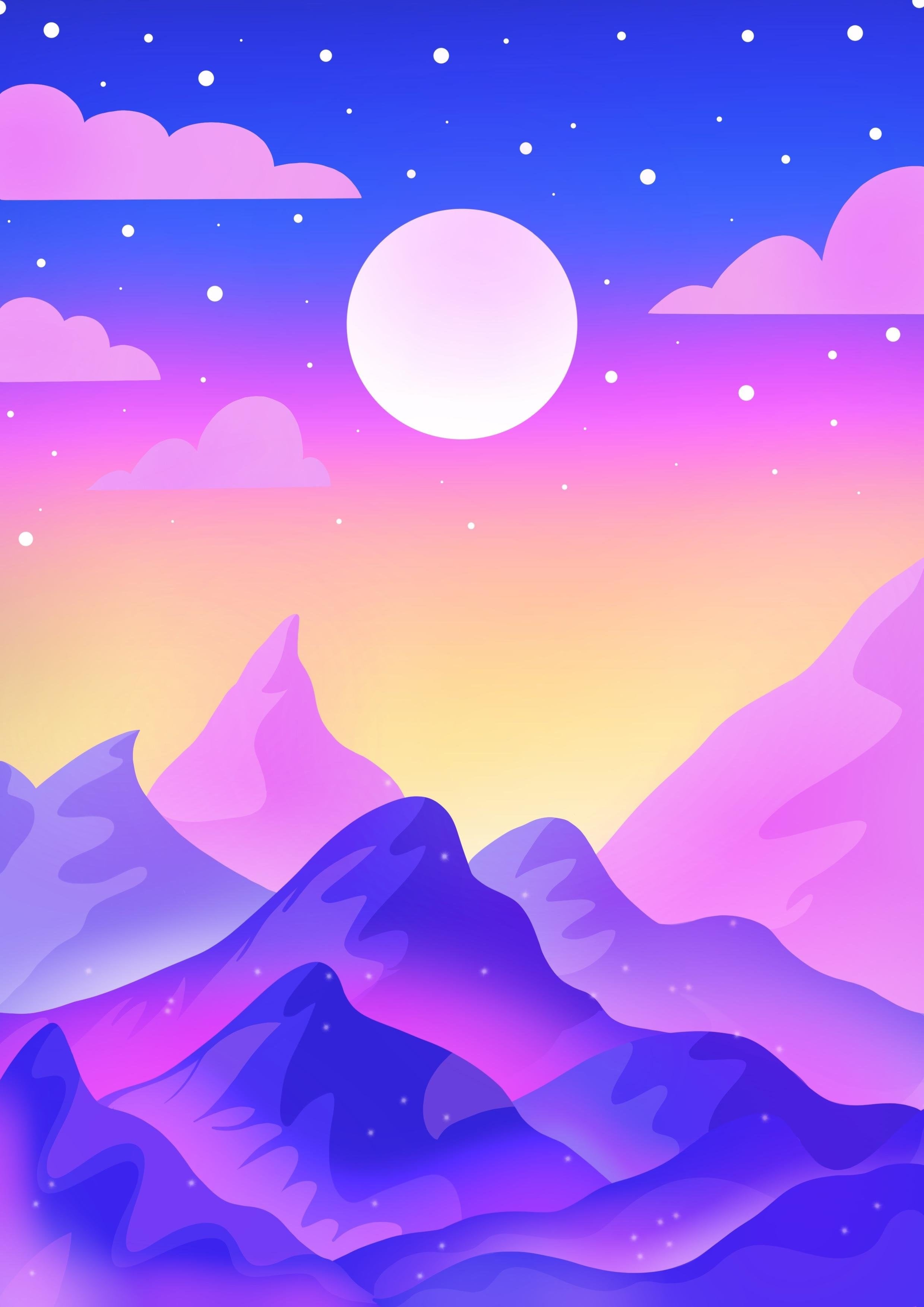 Moonlight Mountain - student project