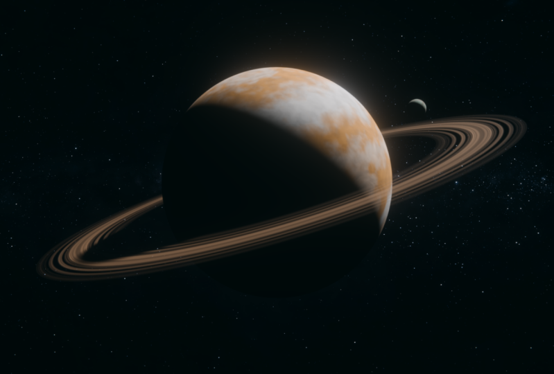 Gas Planet Render