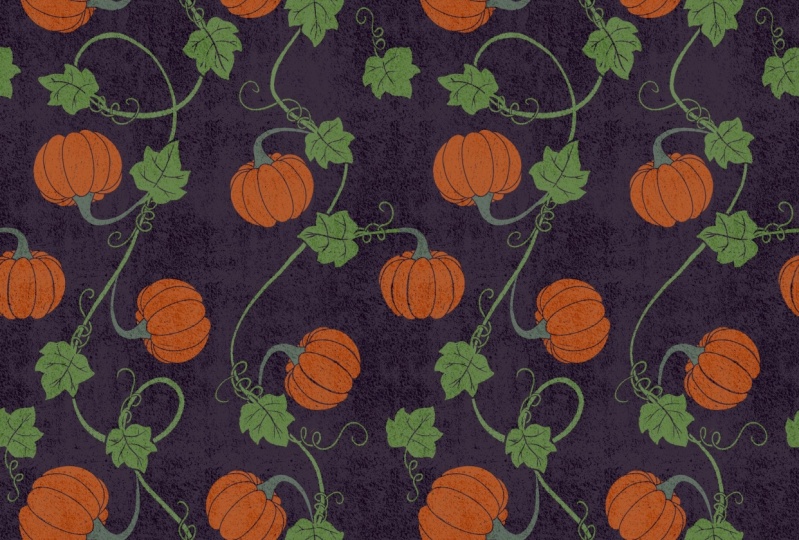 Seamless Pumpkin Pattern