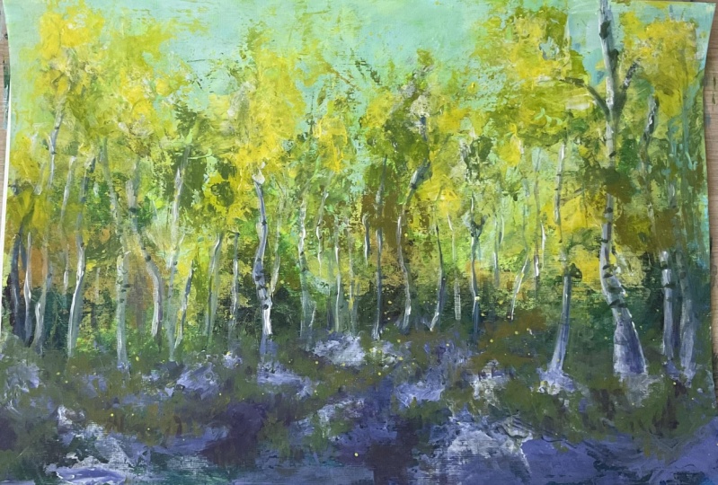 Aspen trees