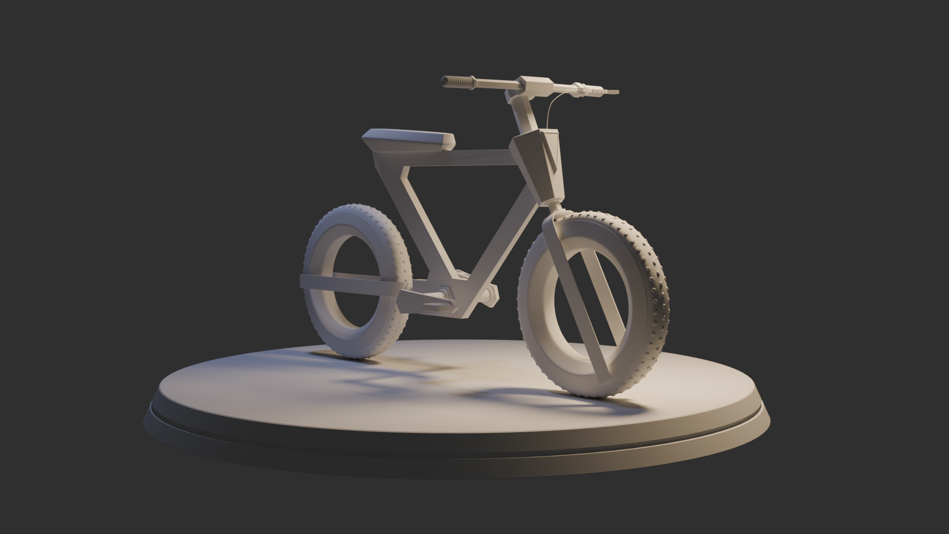 Futuristic Cycle - student project
