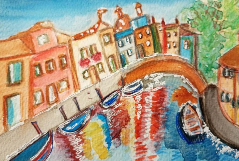 Venice in watercolor
