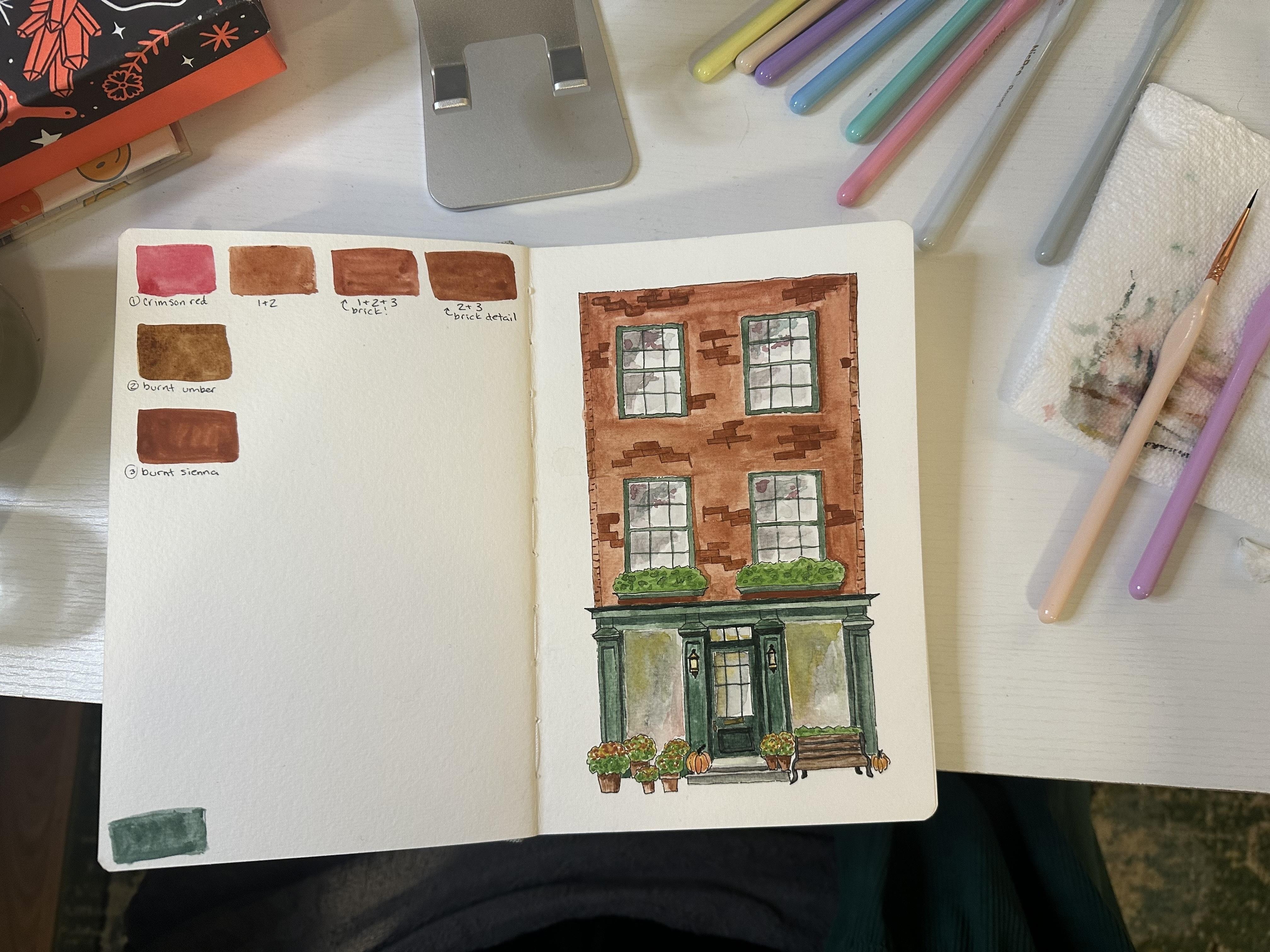 Autumnal Storefront - student project