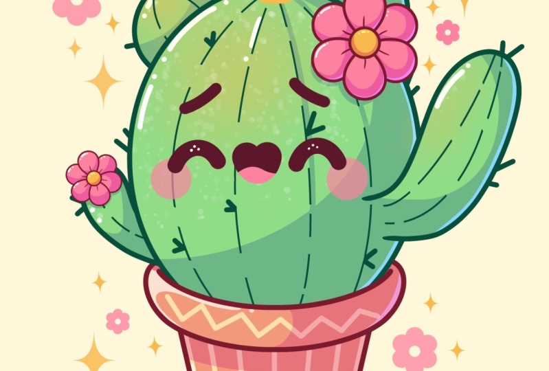 Kawaii Catci Illustrations