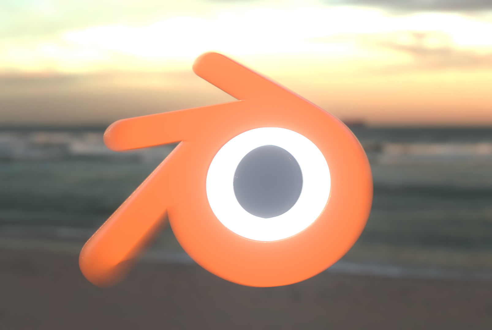 Blender logo - student project