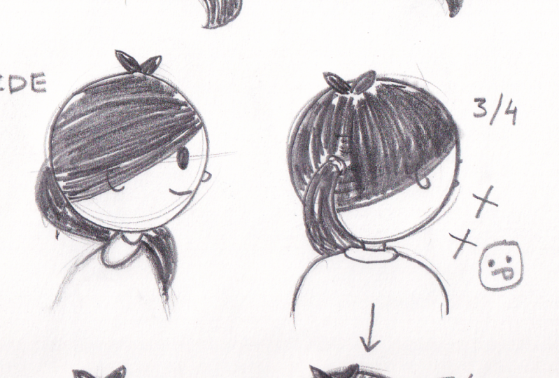 Character views and mini-comic