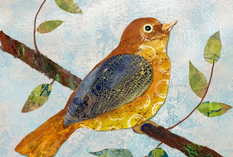 Collage Bird