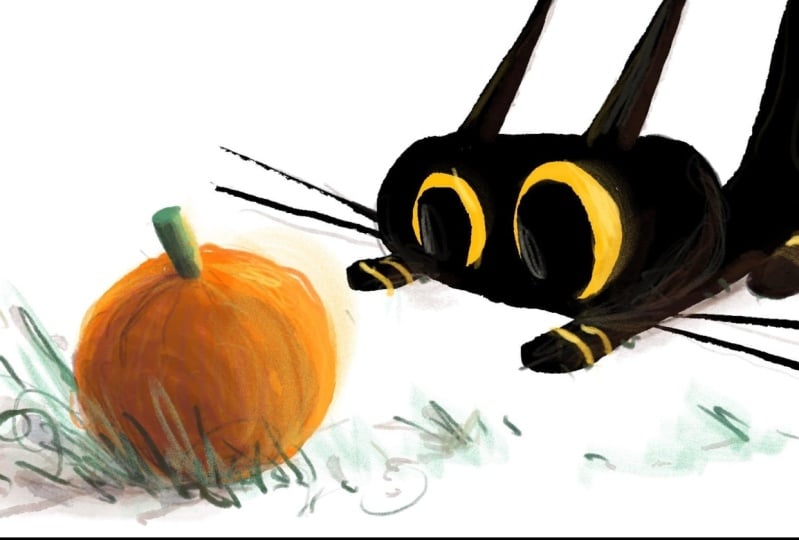 Lil' Cat & Roundy Pumpkin
