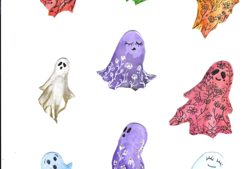 Boo-tanical Ghosts