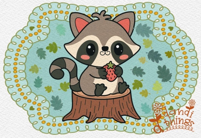 Rustic Raccoon's Ruby Red Reward