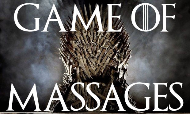 A Massage Worthy of the Iron Throne - student project