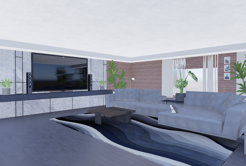 SketchUp Living Room