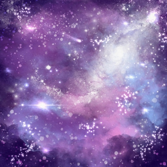 Painting a Galaxy-Making an iPhone Wallpaper