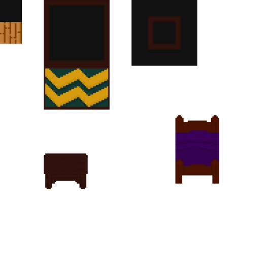 Topdown Pixel Art Interior