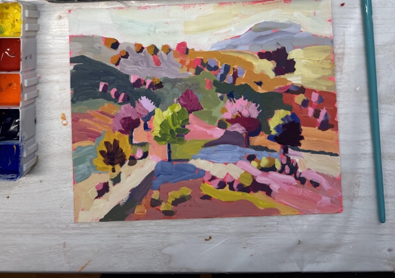 Class painting