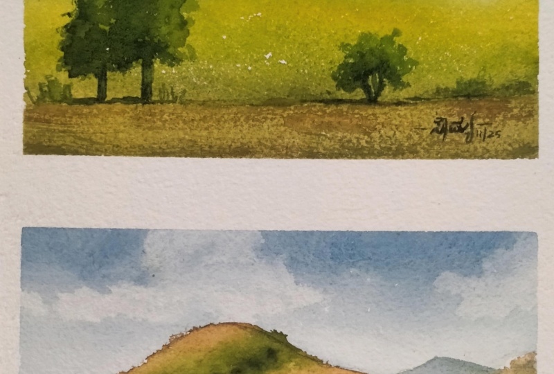 landscape mini studies