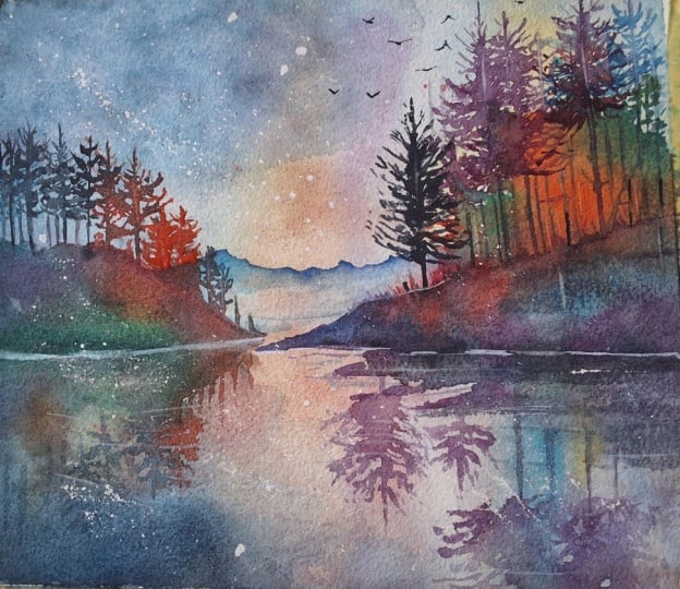 Cosmic  forest