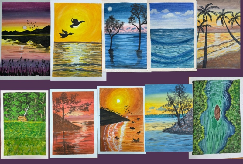 7 Colours of nature