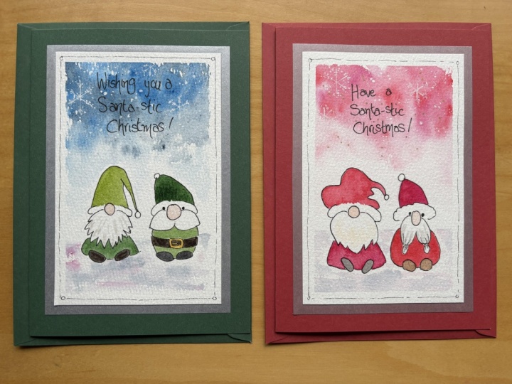 Santa-stic Christmas cards