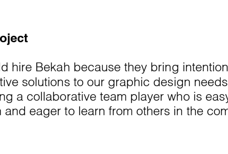 Graphic Design Interviewing
