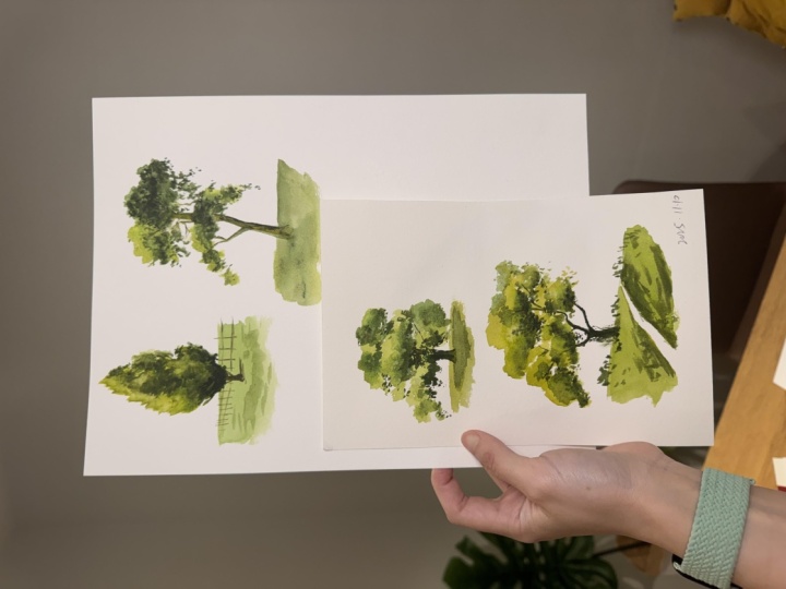 Great class for watercolor beginners